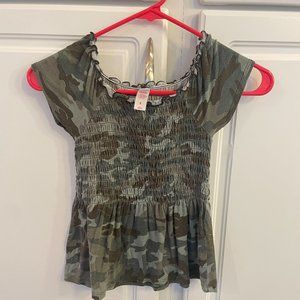 Justice Camo Shirt